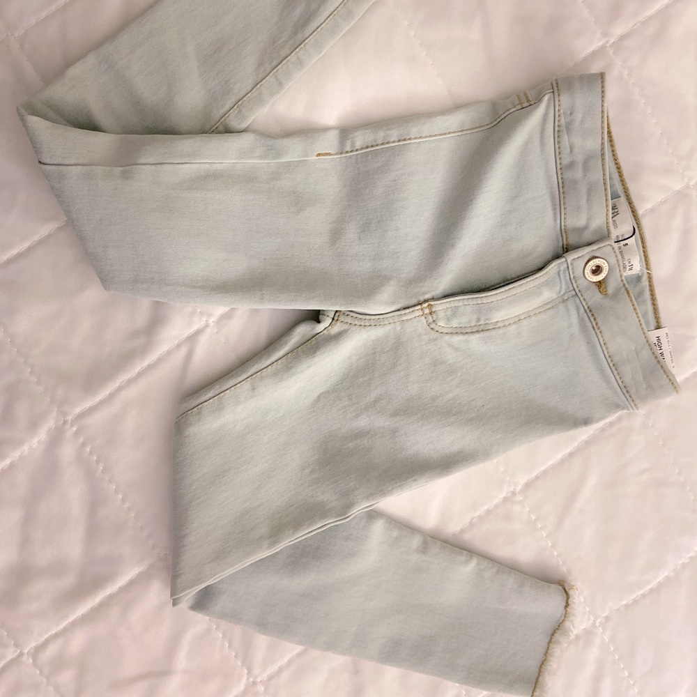 Zara Girls 5t High Waist Jeggings
